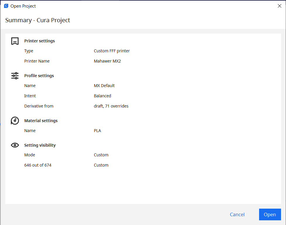 cura-open-project